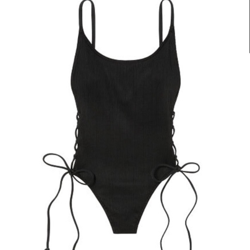 Pink Victoria’s Secret One Piece Swimsuit